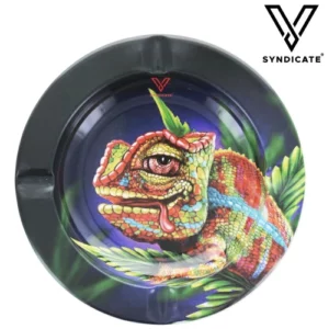 CENDRIER EN METAL CAMELEON