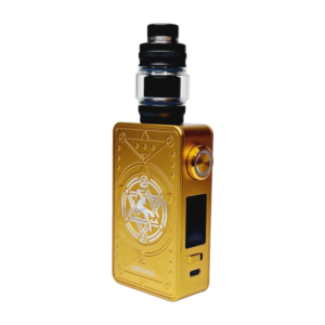 KIT CENTAURUS M200 200W + CENTAURUS SUBHOM 5ML LOST VAPE GOLDEN KNIGHT